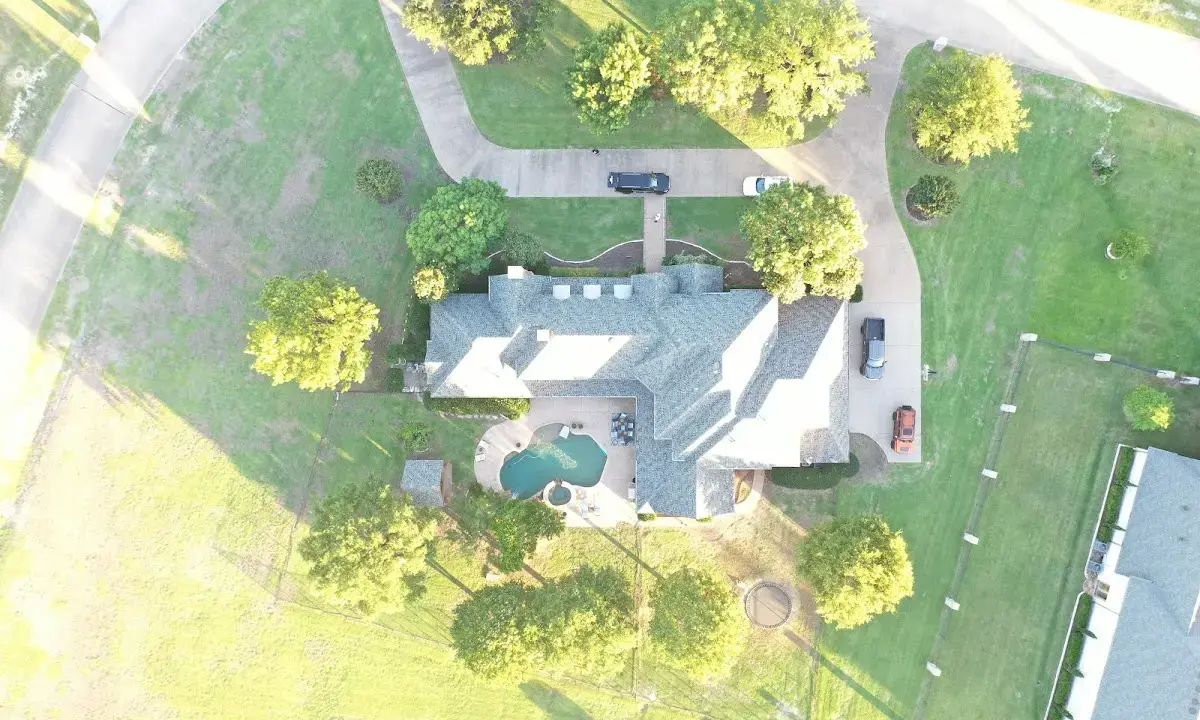 New shingle roof installation on a home in Greenville